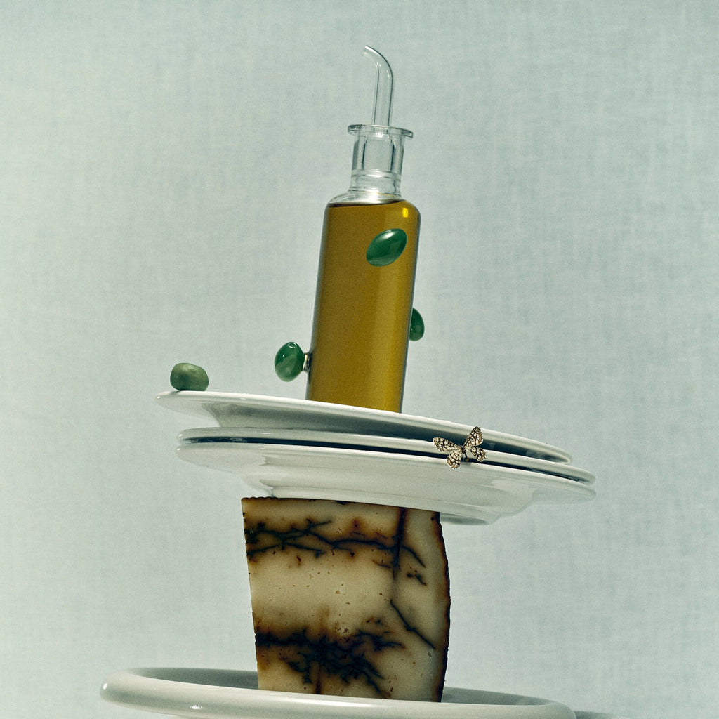 Petite bouteille Olive en verre — Joruniq