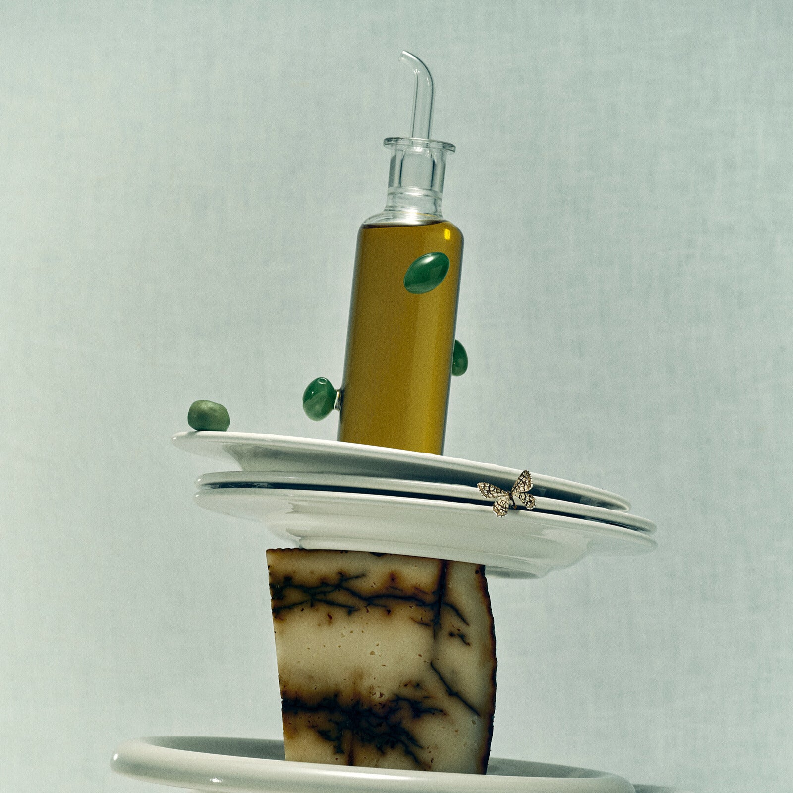 Petite bouteille Olive en verre — Joruniq