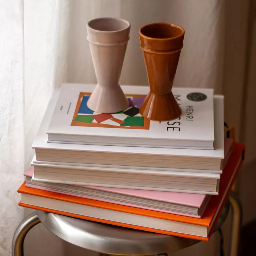 Tasse mazagran en grès – caramel — Joruniq