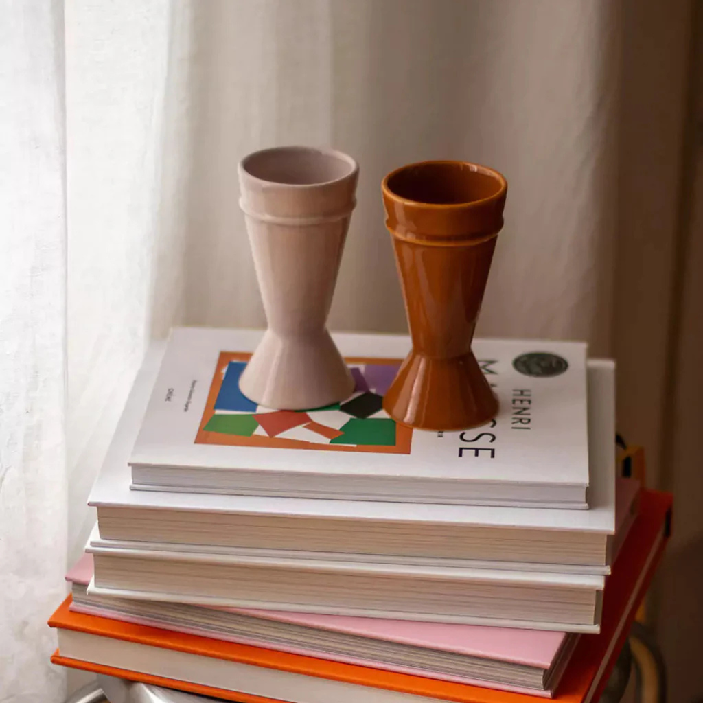 Tasse mazagran en grès – nude — Joruniq