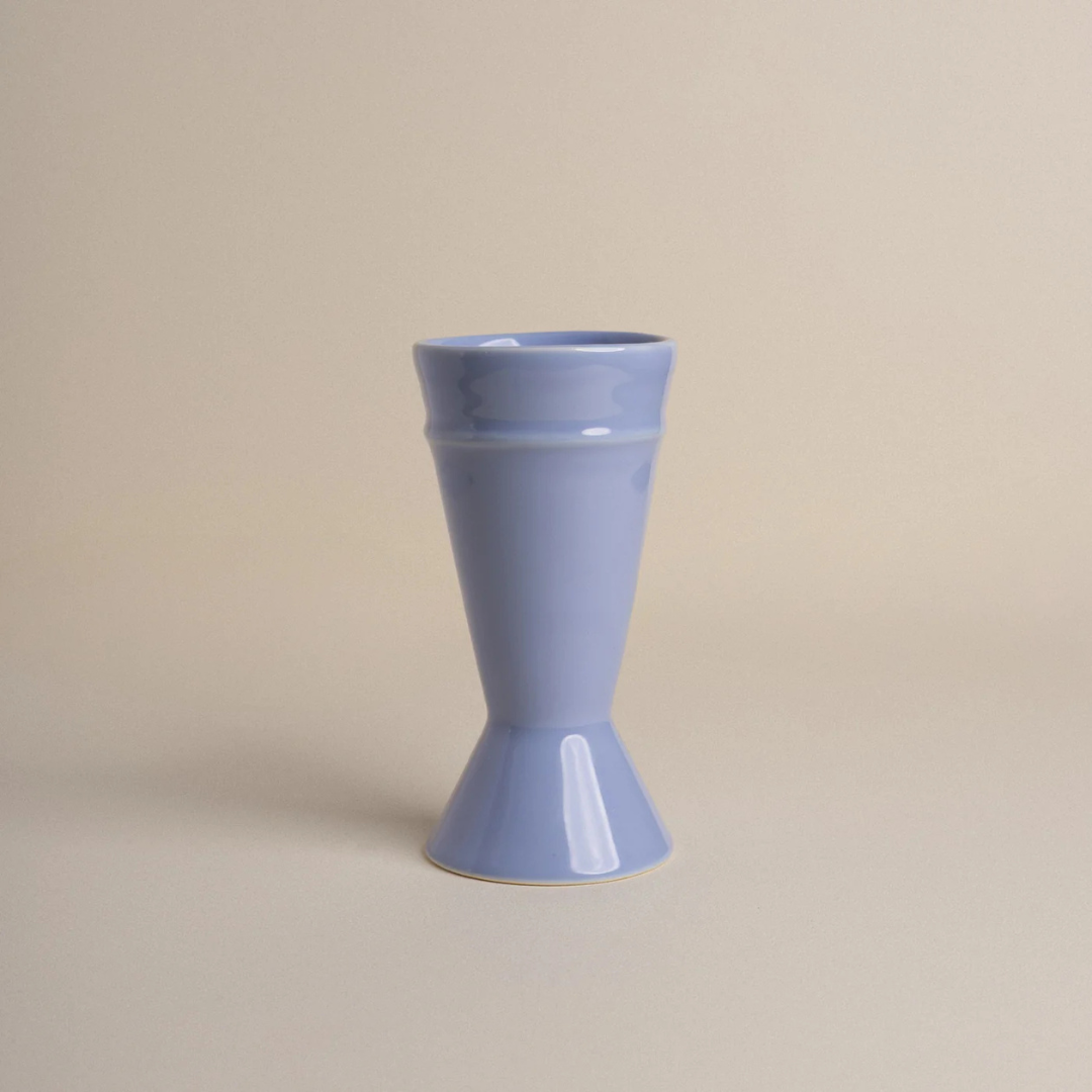 Tasse mazagran en grès – bleu — Joruniq