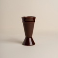 Tasse mazagran en grès – chocolat — Joruniq