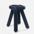 Tabouret Bold en métal – bleu marine — Joruniq