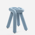 Tabouret Bold en métal – bleu ciel — Joruniq