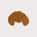 Lot de 4 serviettes Croissant en lin – caramel — Joruniq
