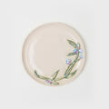 Assiette plate Fleurie Myosotis en céramique — Joruniq