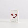 Carte de vœux Je t’aime Crevette — Joruniq