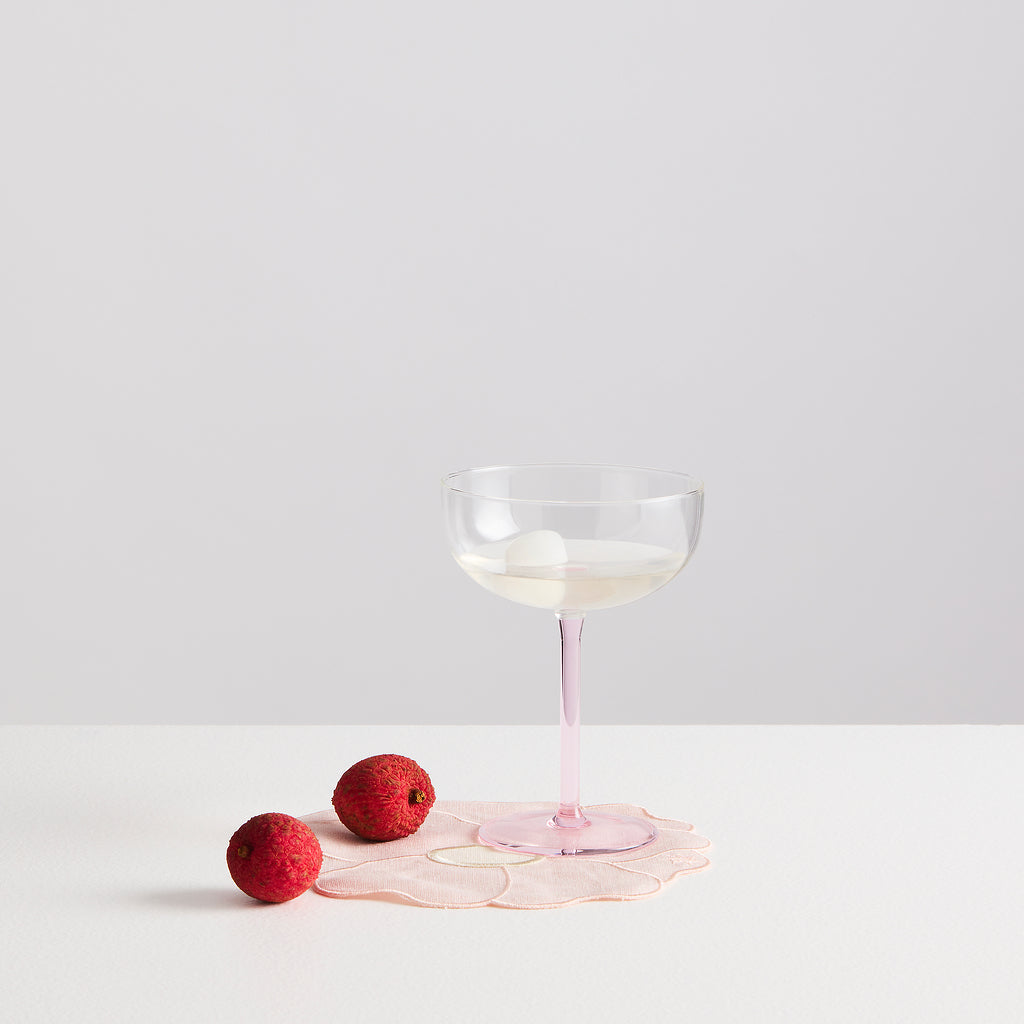 Verre à martini Litchi en borosilicate — Joruniq