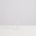 Petit bougeoir Nœud en verre – transparent — Joruniq