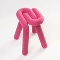 Tabouret Bold en métal – rose — Joruniq