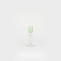 Bougeoir Petit Jacinthe en verre – vert — Joruniq