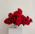 Photographie encadrée Roses rouges – 40 × 40 cm — Joruniq