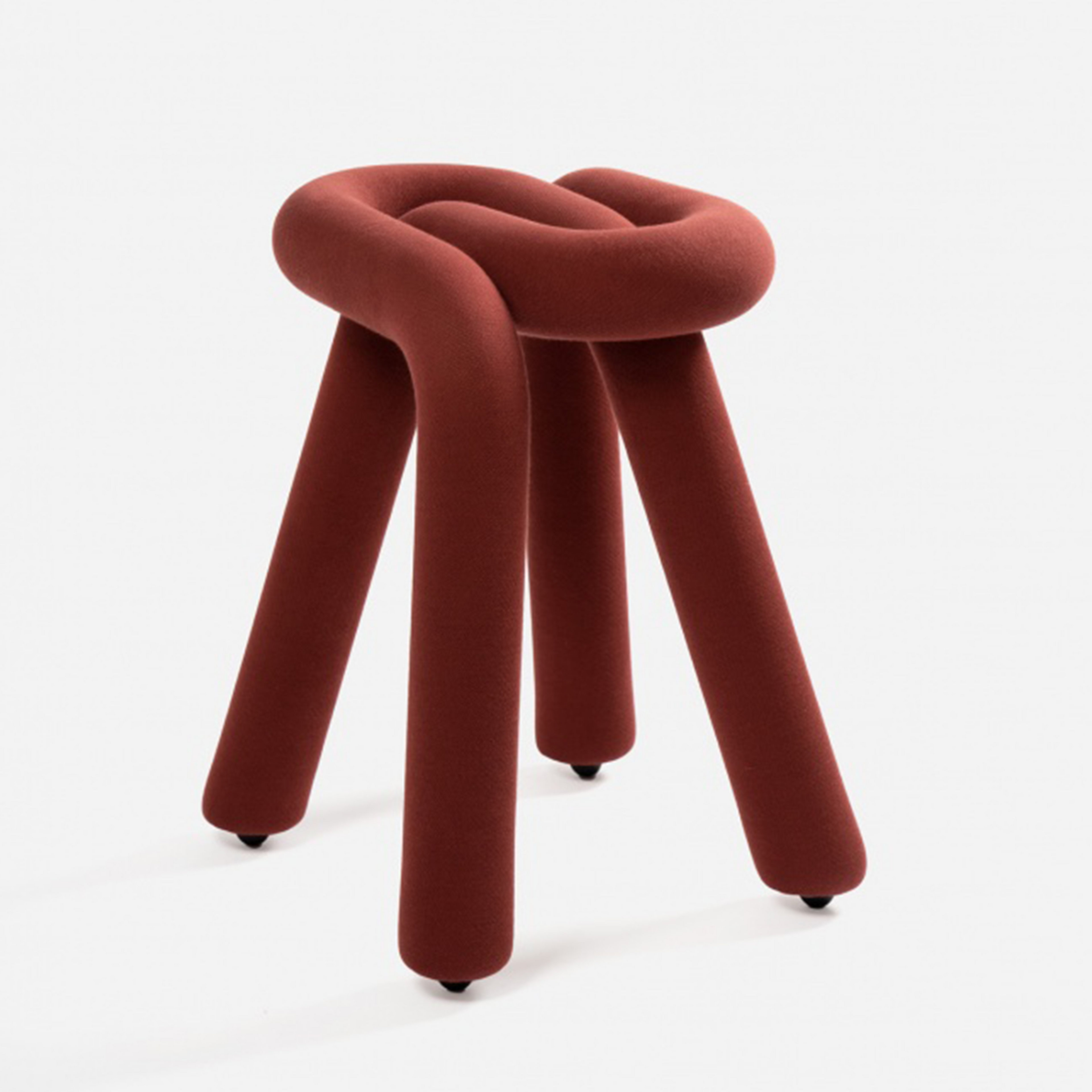Tabouret Bold en métal – châtaigne — Joruniq