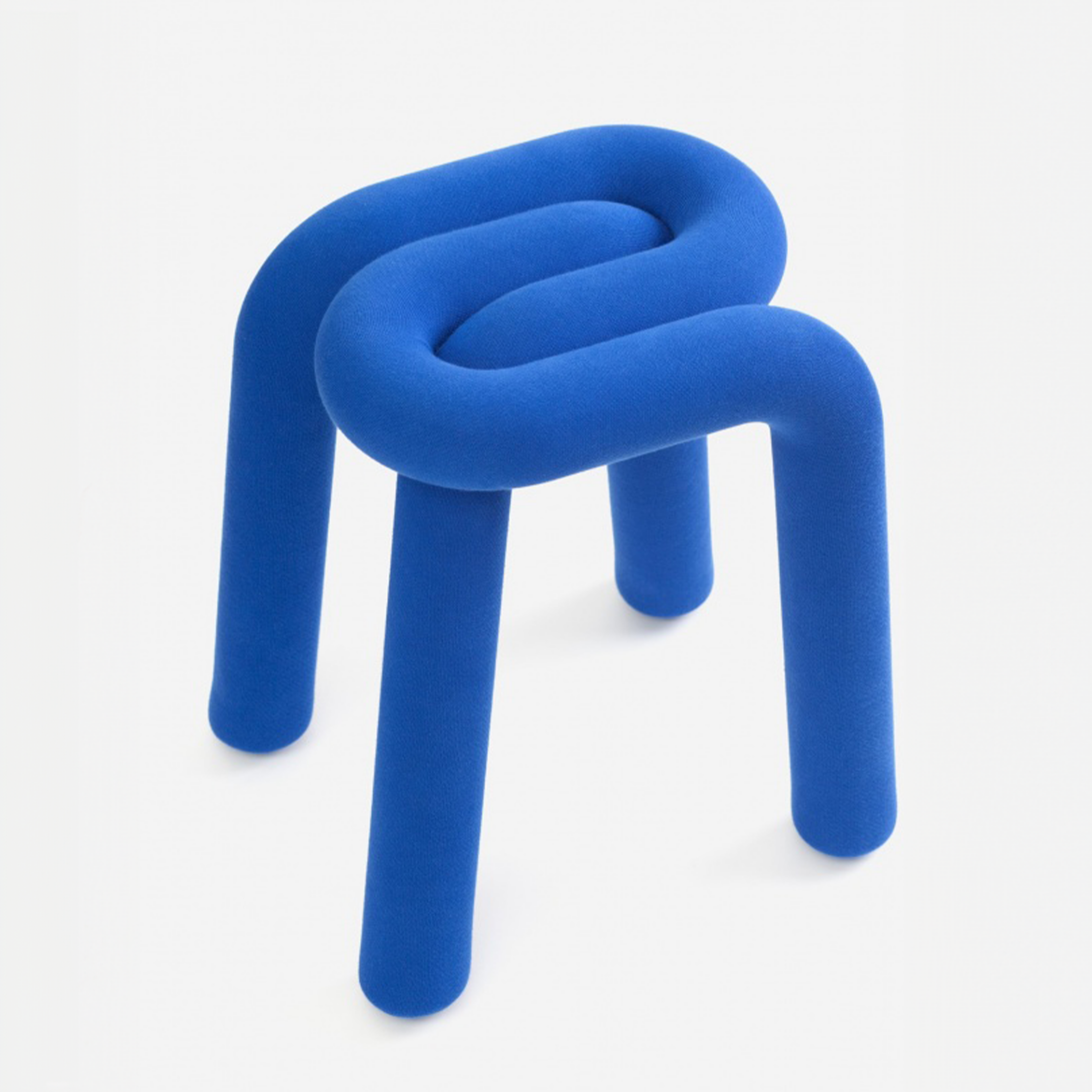 Tabouret Bold en métal – bleu — Joruniq